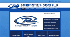 Desktop Screenshot of ctrushsoccer.com